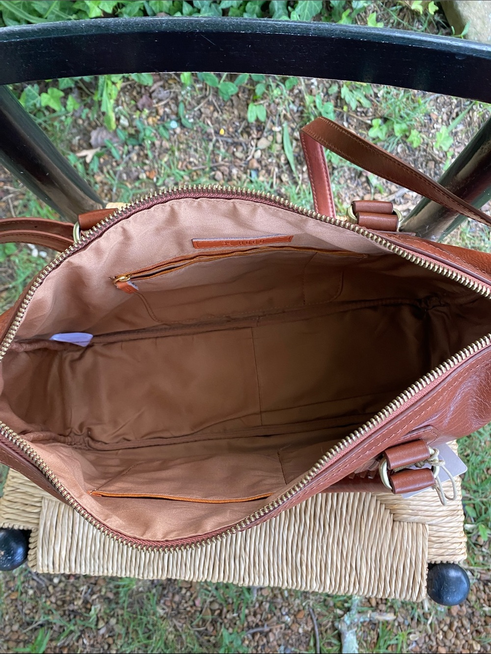 HOBO Expedition Satchel in Pecan Ridge - Picture 7 of 11